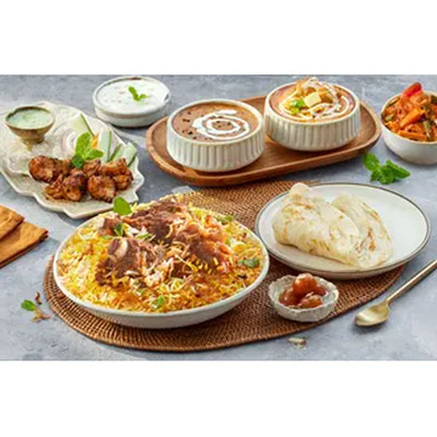 "Premium Non-Veg Mutton Thali - Click here to View more details about this Product